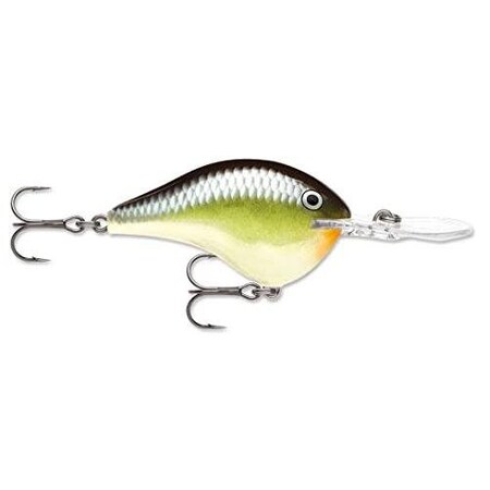 Rapala Dt 08, Balsa, 2 38 Oz, Running Depth 8', Vmc 5 Trebles, Smash DT08SMSH